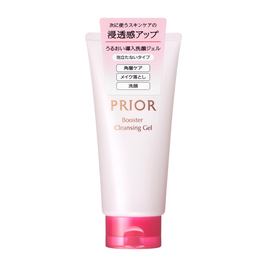 PRIOR 資生堂 プリオール うるおい導入洗顔ジェル 140g メイク落とし 
