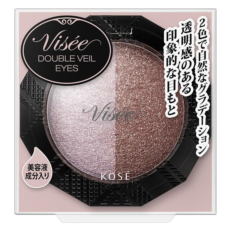 アイシャドウ Visee コーセー ヴィセ リシェ ダブルヴェール アイズ PU-5 3.3g
