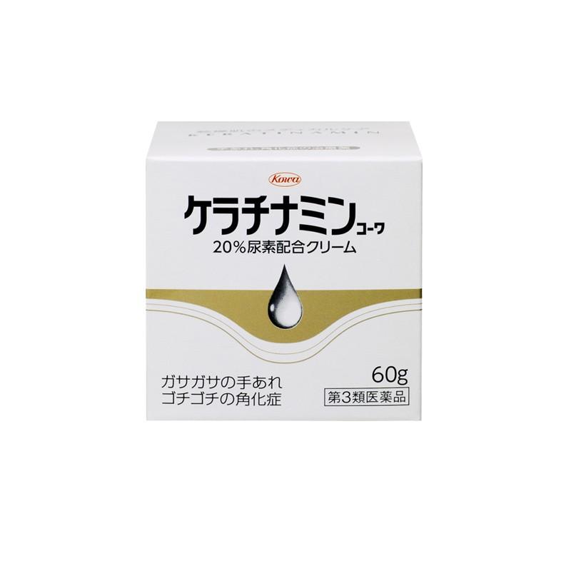 （第3類医薬品）興和 ケラチナミンコーワ 20%尿素配合クリーム 60g｜rakushindenki