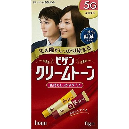 ビゲン ホーユー クリームトーン 5G (深い栗色) 40g+40g : 東京生活館