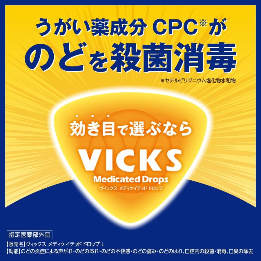 大正製薬 VICKS ヴィックス メディケイテッド ドロップ 巨峰 20個入