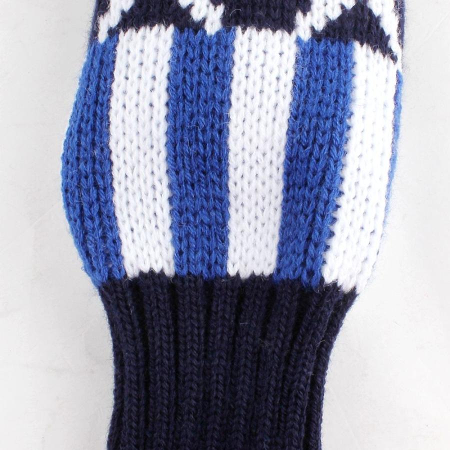 ニット ゴルフヘッドカバー 手編み 可愛数字ペンダント付け 1＃3＃5  