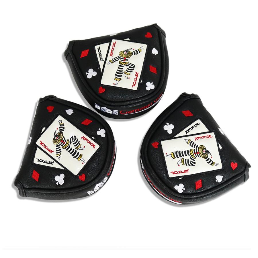 パターカバー Craftsman クラフトマン ヘッドカバー Putter Cover カッコイイジャック マグネット マレットタイプ 1個入り Craftsman Sports Goods 通販 Yahoo ショッピング