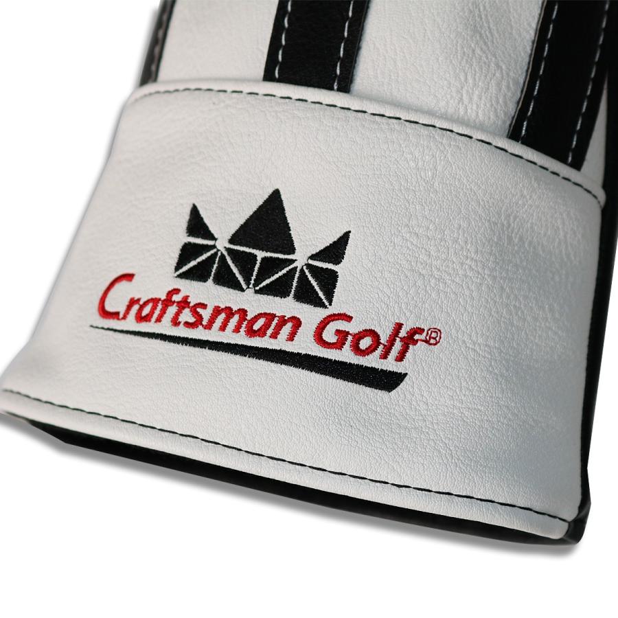 CRAFTSMAN クラフトマン 3枚入り自由組合せユベントスファン向け イタリア風 ゴルフヘッドカバー レザー製 たて縞黒白 バージョンアップ  :6001405-6-4-13-14:CRAFTSMAN SPORTS GOODS - 通販 - Yahoo!ショッピング