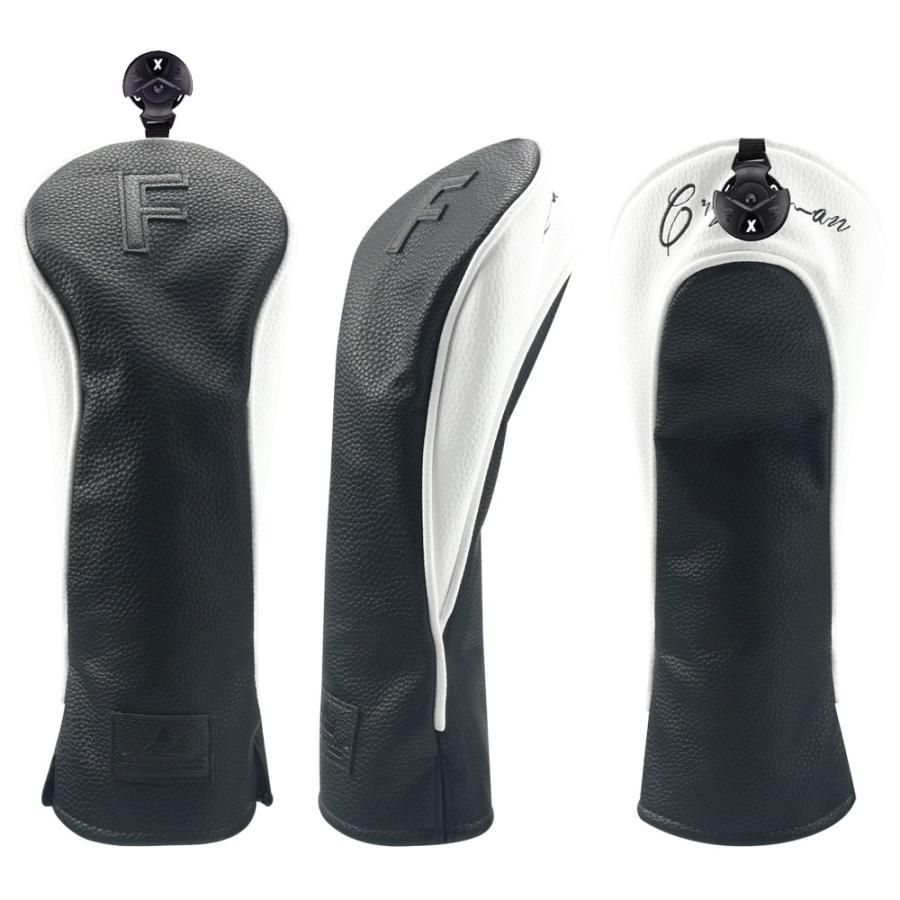 ウッドカバー Craftsmanクラフトマン ゴルフヘッドカバー フェアウェイカバー Headcover 革 三片式設計 ブラック 数字タグ付き F 6005094 Craftsman Sports Goods 通販 Yahoo ショッピング