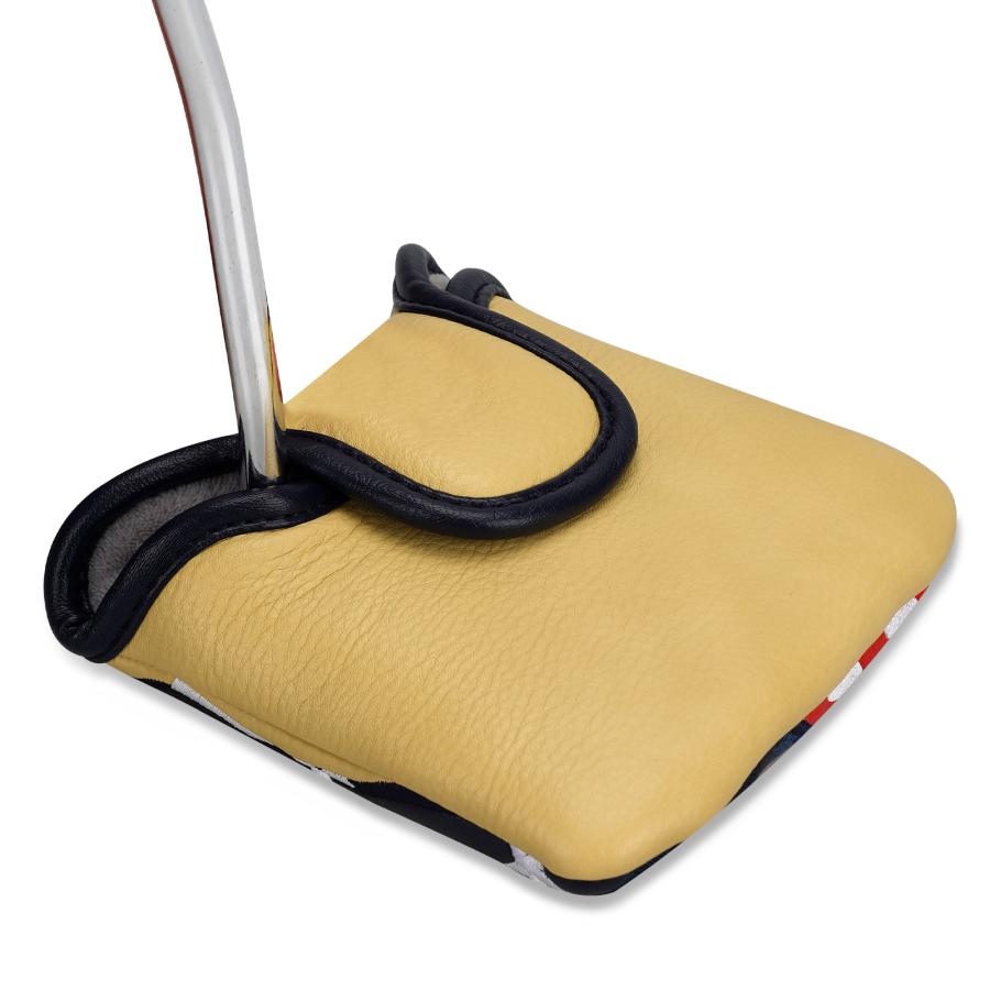 Mytag パターカバー ヘッドカバー 高級レザー マグネット Mytag パターカバー ヘッドカバー 高級レザー マグネット