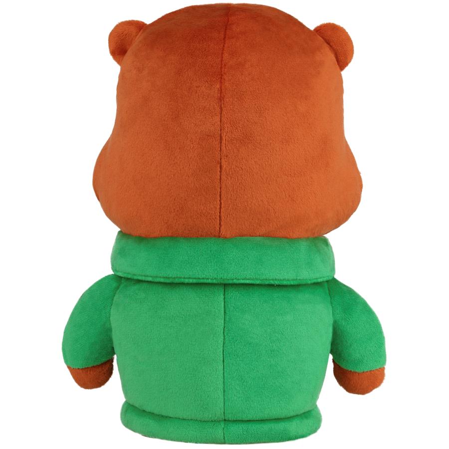 緑の服タルバガンのぬいぐるみクラブヘッドカバー ウッドカバー 着脱