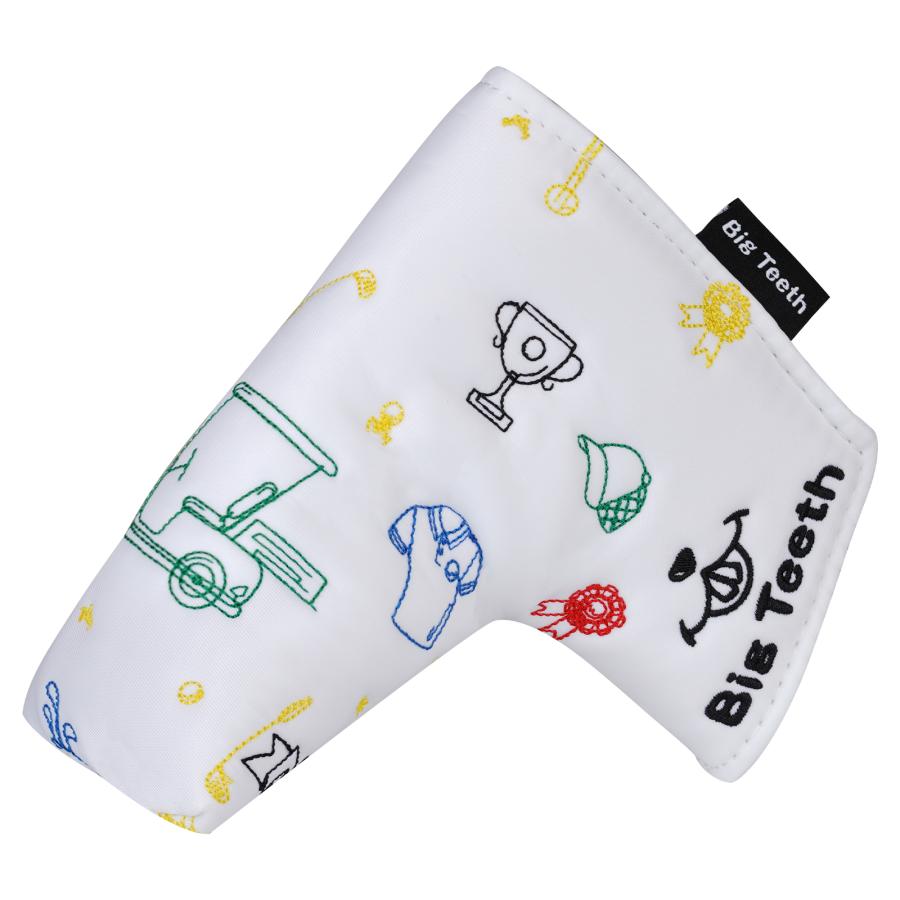 Big Teeth パターカバー ゴルフ仕様 アメリカ ピン型 マグネット