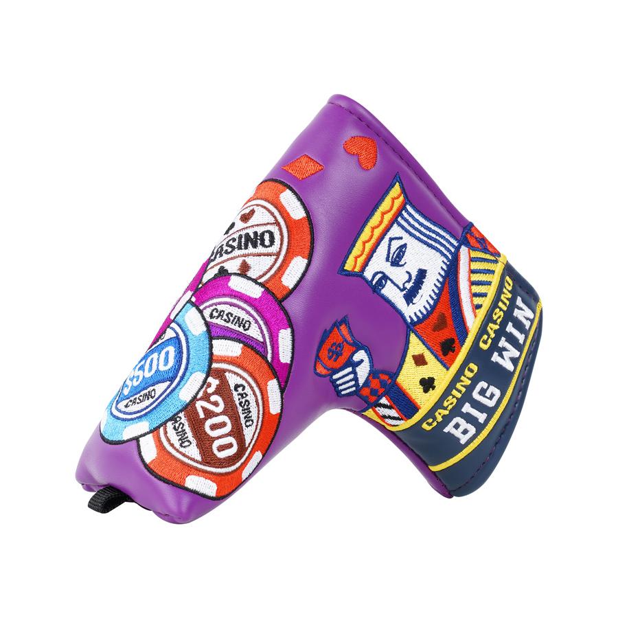 BigTeeth パターカバー ピン型 マグネット ゴルフ ピンタイプ ブレード