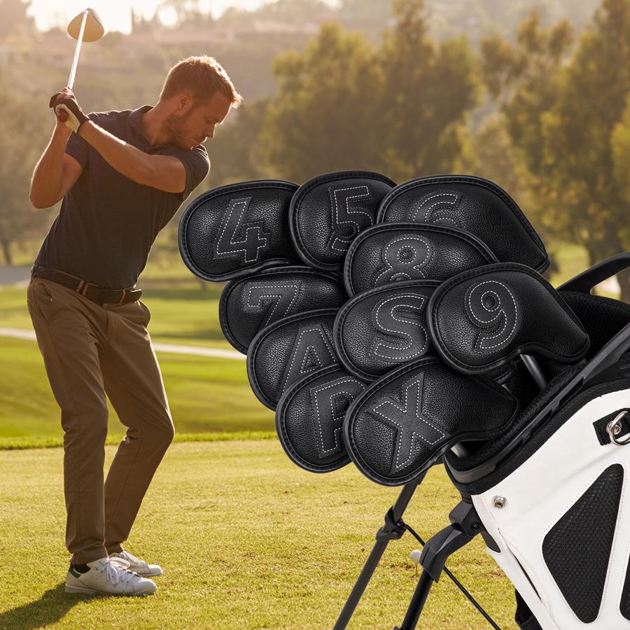 Craftsman Golf ゴルフアイアンカバー クラブヘッドカバー セット 10枚