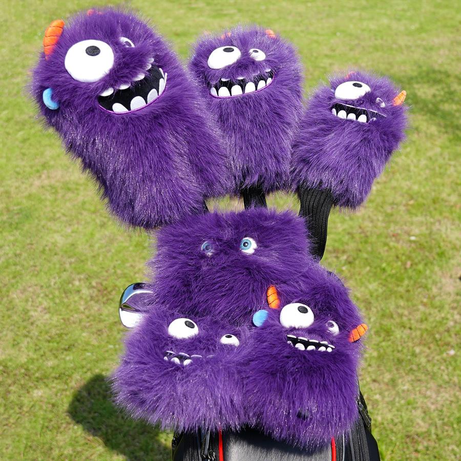 BIG CRAZY パターカバー ゴルフヘッドカバー ピンタイプ マグネット式