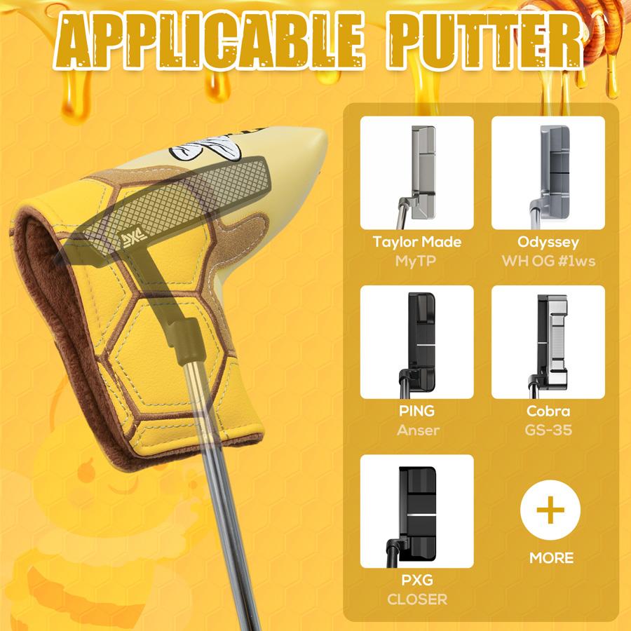 Craftsman Golf パターカバー ゴルフヘッドカバー ピンタイプ