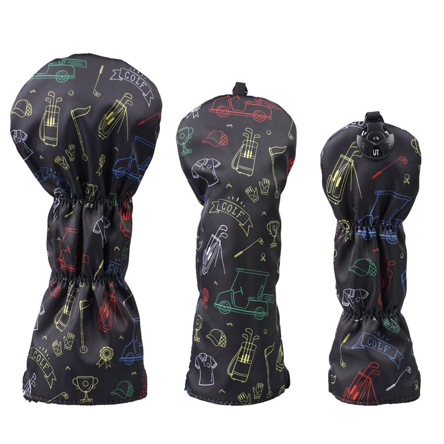 ゴルフクラブヘッドカバー ドライバー用/フェアウェイウッド用