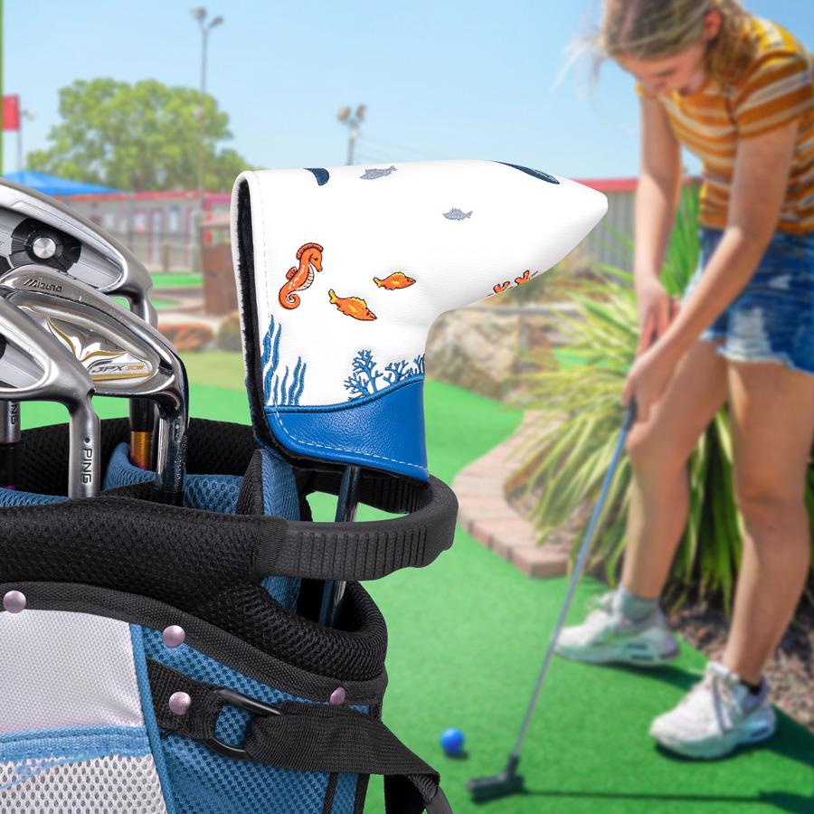 Big Teeth パターカバー ピン型 マグネット ゴルフ ピンタイプ