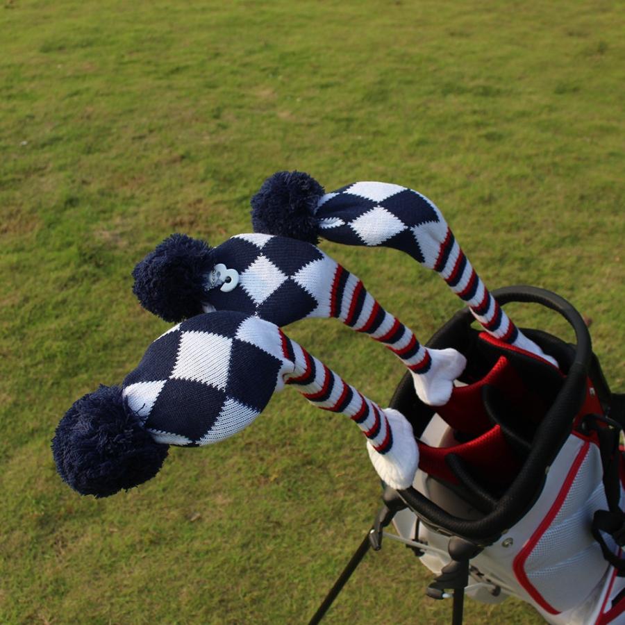 ヘッドカバー ニット ゴルフヘッドカバー ドライバー用 フェアウェイウッド用 手編み ブロックシリーズ ３枚入り 5色あり 送料無料 Yh313 Craftsman Sports Goods 通販 Yahoo ショッピング