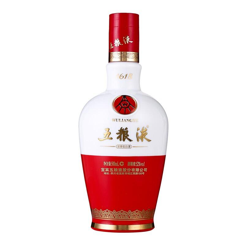 常温便】【白酒】五粮液1618 500ml×6本入 52° : 楽商事株式会社 常温便】【白酒】五粮液1618 500ml×6本入 52° : 楽商事株式会社