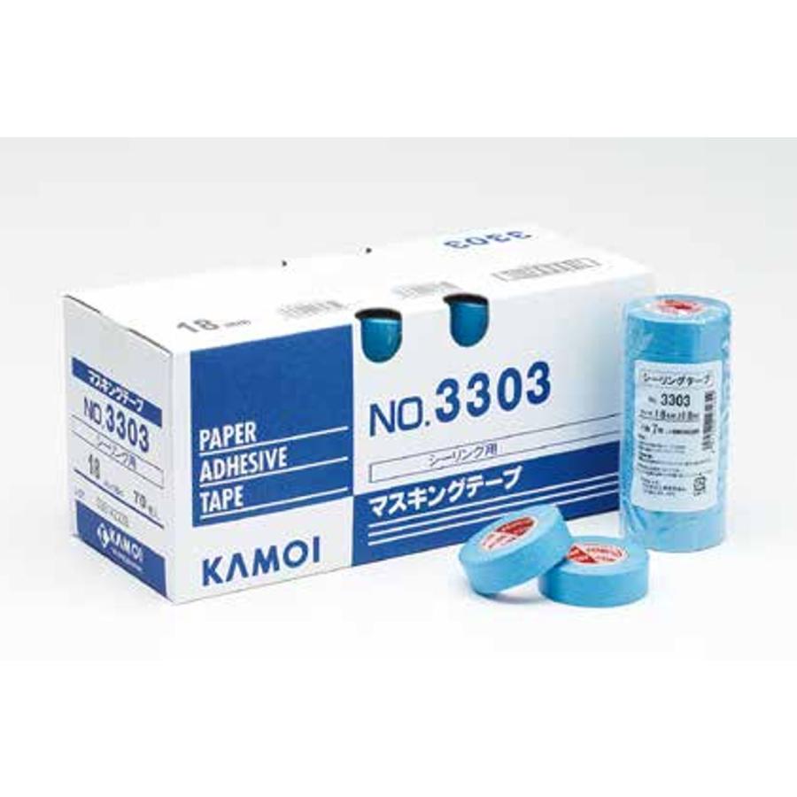 カモ井（KAMOI） カモ井加工紙 No.3303 シーリング用 21mm×18m 60巻