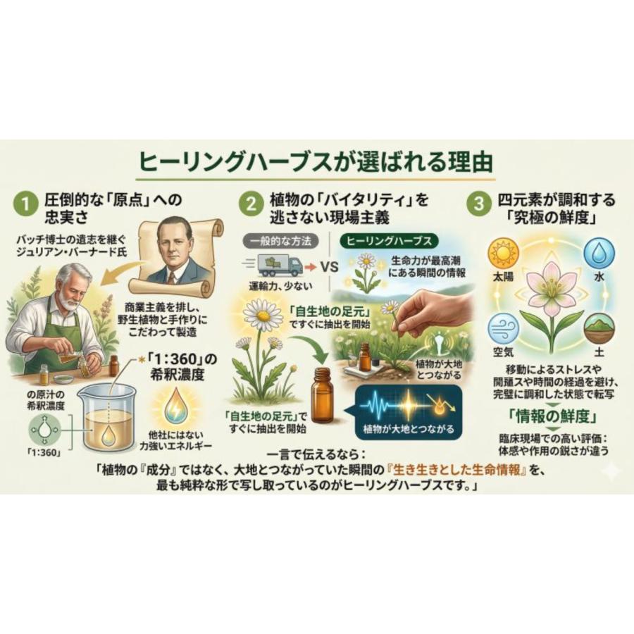 クレマチス Clematis 10ml ヒーリングハーブス 生命力が息づく野生の
