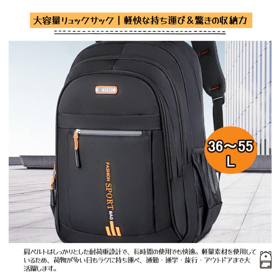 【在庫セール】リュック メンズ 大容量 スポーツリュック 旅行 リュックサックビ 楽天市場】【超割引→2680円】バックパック リュック 軽く感じるメンズ