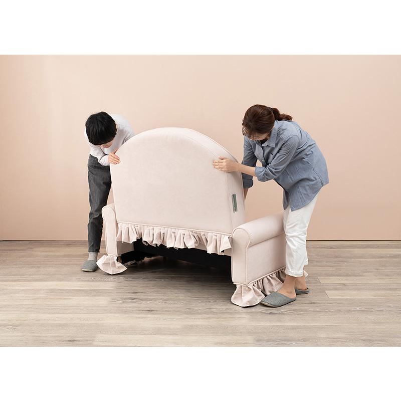 HAGiHARA（萩原） ソファー 2人掛け かわいい アンティーク クラシカル