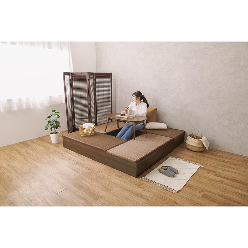 HAGiHARA（萩原） 収納ボックス ユニット畳 ベンチ 小上がり 和室 日本