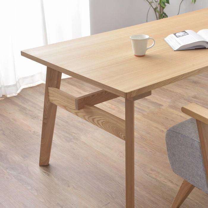 即発送可能 テーブル ダイニングテーブル ダイニング 食卓テーブル 机 アッシュ材 ナチュラル おしゃれ 4人掛け 4人用テーブル単品 お歳暮 Www Doctor Plan Com