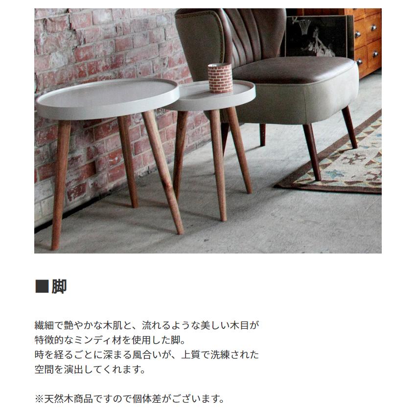 円形 木製ローテーブル 収納棚付き 座卓 ローテーブル ラック 棚 おしゃれ 円形 丸 木目 レトロ 天然木ミンディ