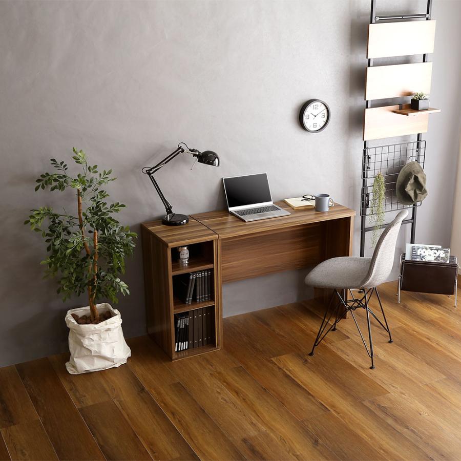 ホームテイスト デスク 机 おしゃれ ナチュラルモダン 木目