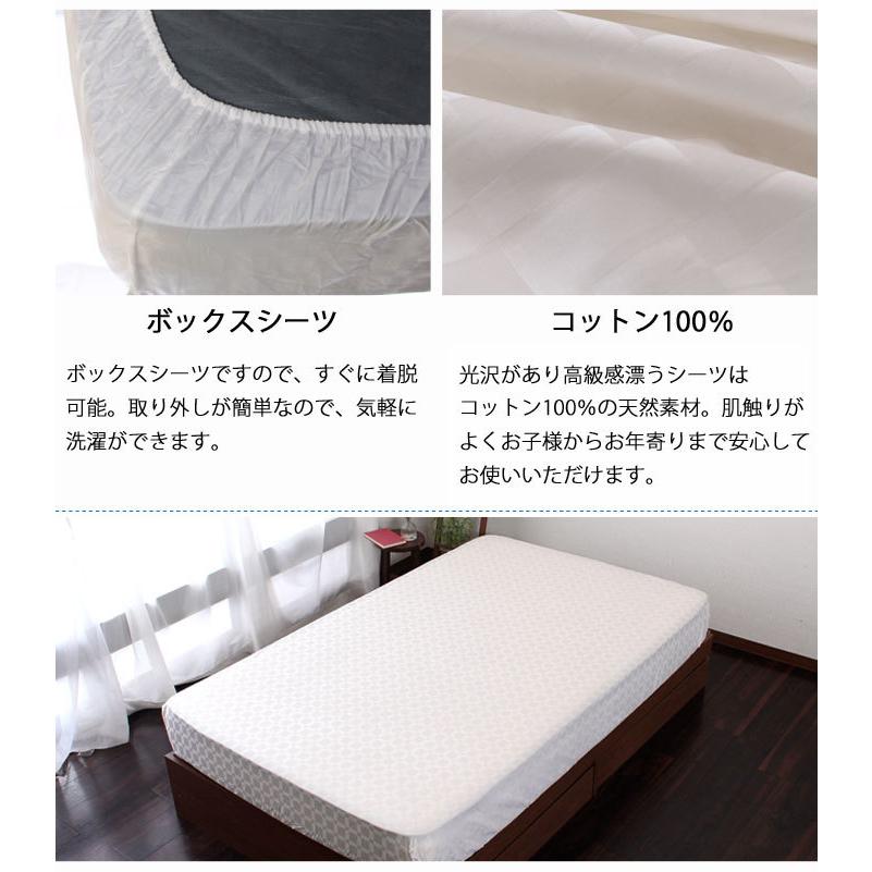 寝具5点セット ホテル仕様 ダブル 洗濯 洗える 布団 春夏 秋冬 キルティング ベッドパッド シーツ2枚 枕カバー ピロー_5