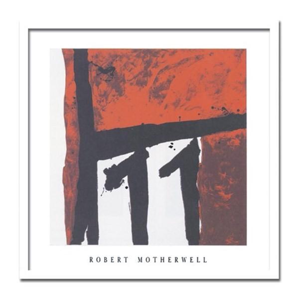 アートパネル 額 フレーム 飾り おしゃれ モダンアート デザイン 壁掛け ウォールデコレーション Robert Motherwell Mexican night 1979 1050x1050mm