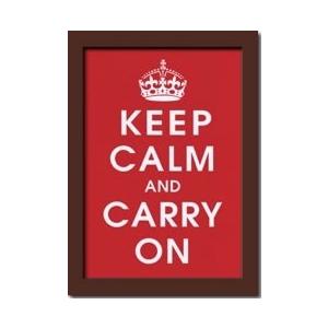 アート アートパネル 額 フレーム 飾り おしゃれ ポスター 壁掛け タイポグラフィ デザイン ロゴ Keep Calm Red 355x505mm_3