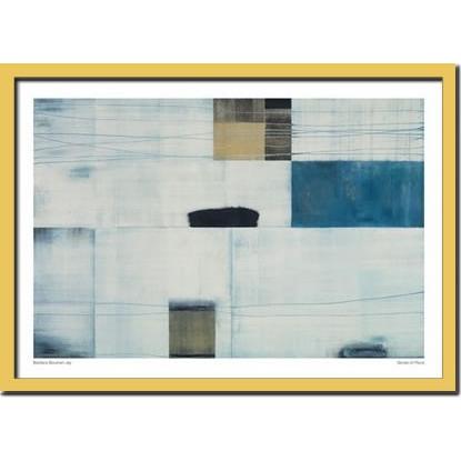 アートパネル 額 フレーム おしゃれ モダンアート 壁掛け ウォールデコレーション 抽象画 Barbara Bouman Jay Sense of Place 1050x750mmの画像