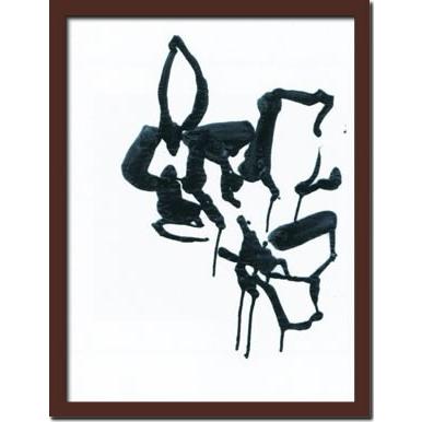アート アートパネル 額 おしゃれ モダンアート 壁掛 抽象画 Cedric Chauvelot Fleur,1 2007 650x850mm_3