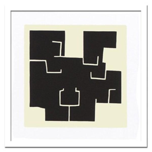 アートパネル 額 フレーム おしゃれ モダンアート 壁掛け ウォールデコレーション 抽象画 Thierry, Montigny Cuzco, 2008 750x750mm