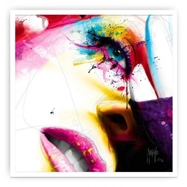 アートパネル 額 フレーム おしゃれ パトリスマルチアーノ 壁掛け ウォールデコレーション 抽象画 Murciano.Patrice Sensual Colors 75x75cm