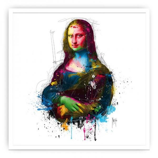 アート アートパネル 75cm 正方形 Patrice Murciano 壁掛 絵画 モダン インテリア おしゃれ モナリザモチーフ