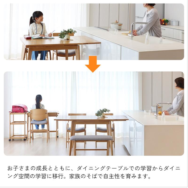 ランドセルラック 棚 木製 ナチュラルモダン おしゃれ 木目柄 子供部屋 シェルフ キャスター 幅40cm