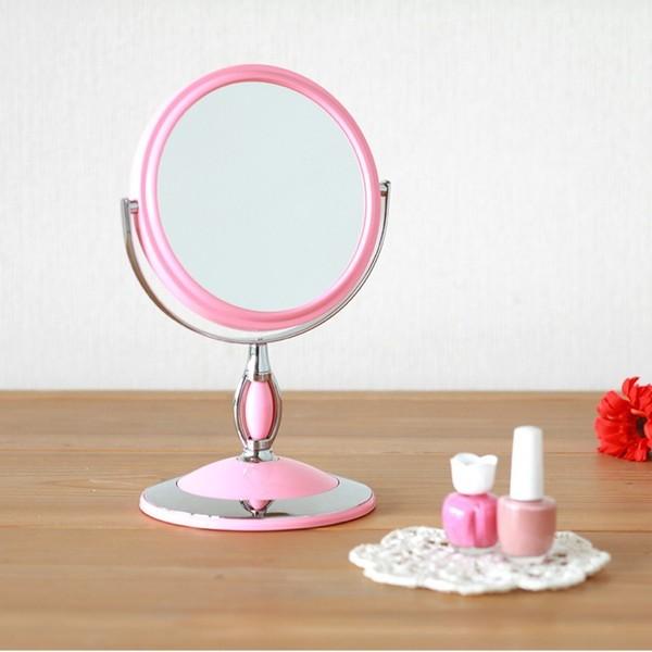 ミラー　鏡　ピンク 姿見 ミラー 鏡 全身 姿見鏡 全身鏡 スタンドミラー ウェーブミラー