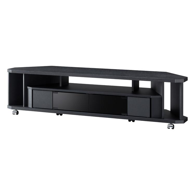 OLIVE（朝日木材加工） テレビ台 ローボード ラック 棚 黒 おしゃれ