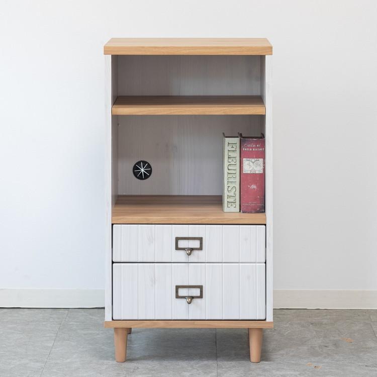 レトロ 収納 シェルフ 棚 引出し キャビネット 木製 扉付き アンティーク 白 楽天市場】キャビネット ロココ 調 本棚ホワイト 白 おしゃれ 完成品