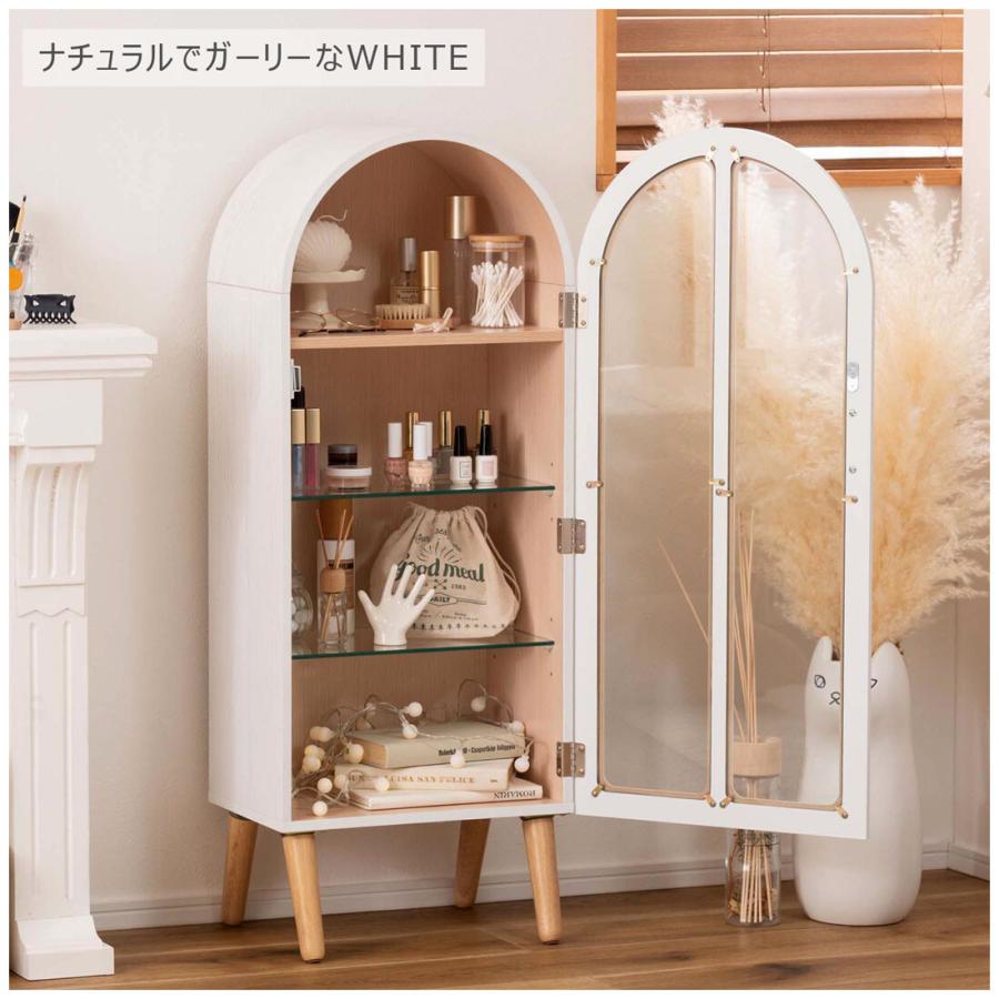 ラック 棚 コレクションシェルフ リビングボード ガラス ショーケース