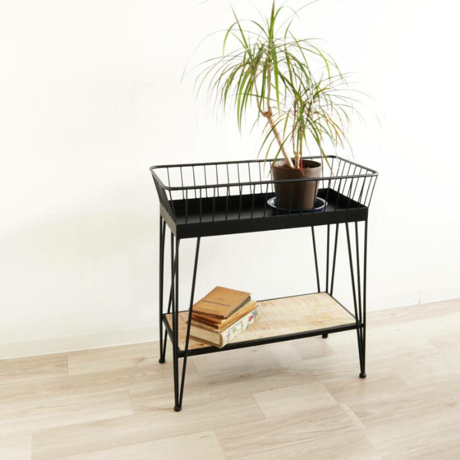 棚 ラック ヴィンテージ おしゃれ 北欧モダン 花台 フラワースタンド