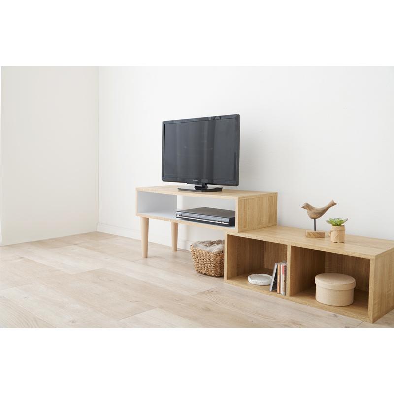 HAGiHARA（萩原） テレビ台 ローボード ラック 棚 おしゃれ コーナー