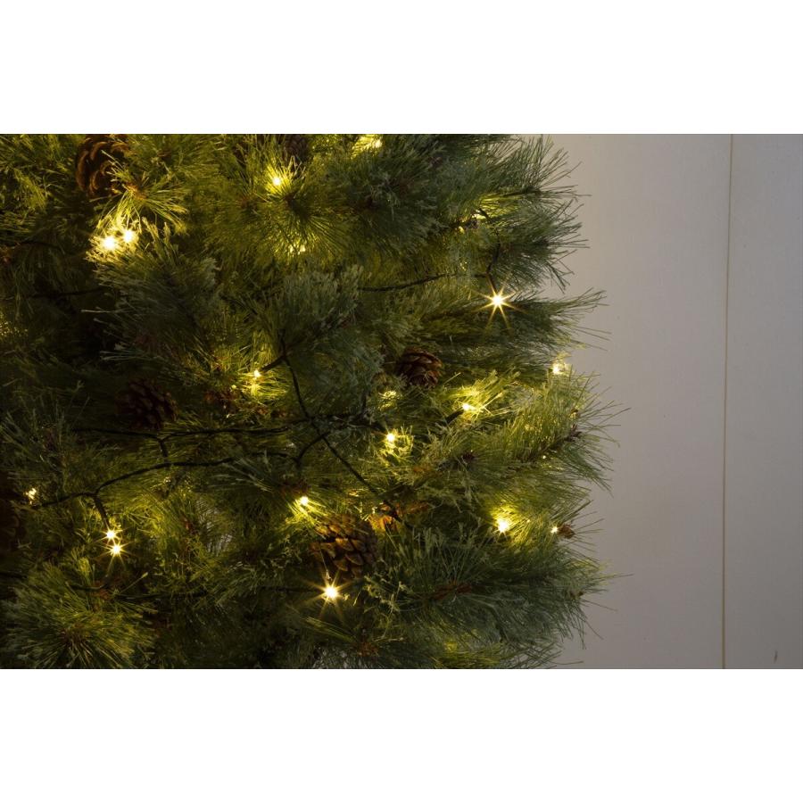 クリスマスツリー イルミネーション LED モミの木をリアルに再現 Chalon 高さ150cm オーナメント無し LED