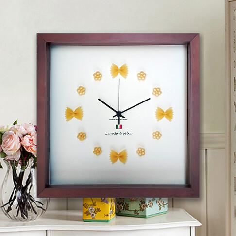 壁掛け時計 ウォールクロック おしゃれ パスタ OrologioCarino
