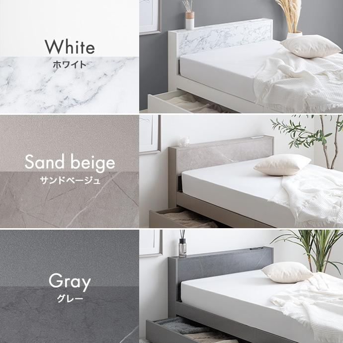 ベッド シングル 高密度アドバンスポケットコイルマットレス付き
