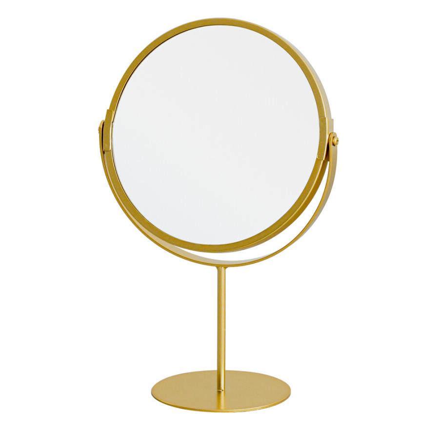 永井興産 卓上ミラー 鏡 脚付き アンティーク ズームアップ レトロ