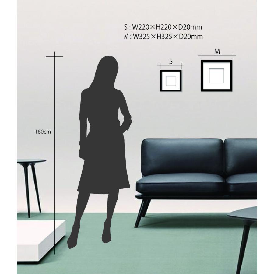 ファブリックパネル アートフレーム 和彩 青海波文様 和柄 日本