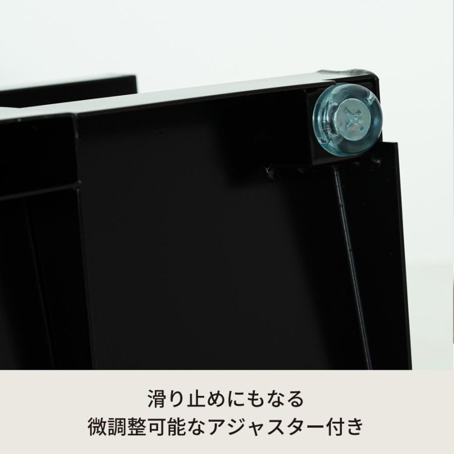 スタンディングチェア 椅子 昇降 ハイスツール レジチェア 作業用 高さ調節 黒 クッション 完成品 いす イス_13