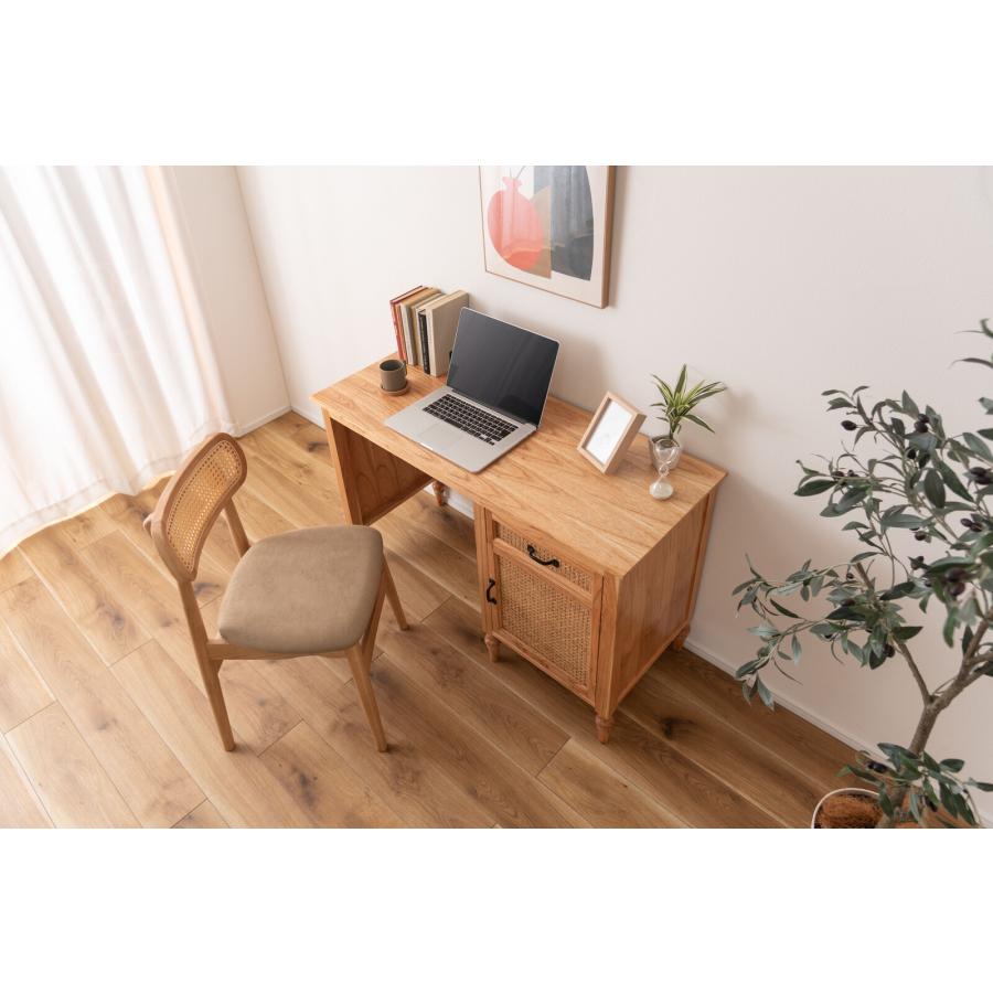 送料8600円込み☆ウィッカー ヴィンテージ デスク ラタン 机 東谷